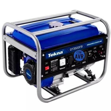 Imagem de Gerador de Energia à Gasolina 6,5HP 3,1KVA 4 Tempos Bivolt GT3500FB TE