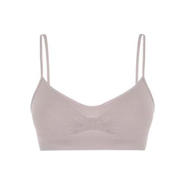 Imagem de Top Clássico Sem Costura Loba Lupo (41100-001) Microfibra, P, Nude, 60