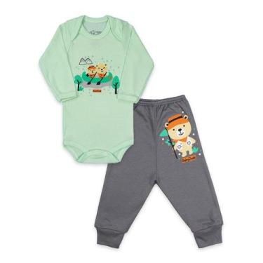 Imagem de Conjunto Body Manga Longa Baby Duck Comfort  Lago Verde21, P