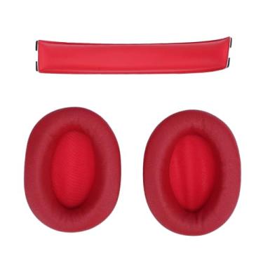 Imagem de Almofada para Faixa de Cabeça para W800BT Plus, Substituição de Espuma de Memória de Couro Proteico Almofadas de Ouvido Capa de Substituição para Fone de Ouvido W800BT Plus