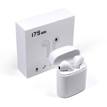 Imagem de Fone Ouvido Bluetooth I7S 4.2 Par Tws Sem Fio Case Base Cor: