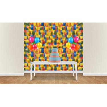 Imagem de Painel em Jacquard Estampado Lego, 3,00 x 2,80