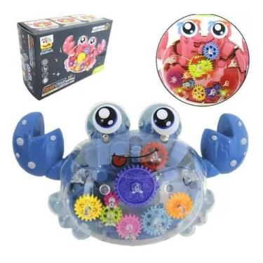 Imagem de Caranguejo Brinquedo Musical Com Luz Em Forma De Engrenagem. - toy kin