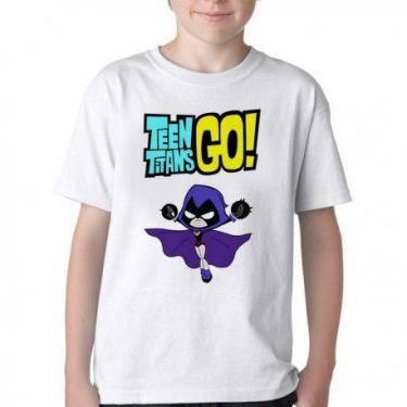 Imagem de Camiseta Infantil ou adulto ravena jovens titas Blusa Criança todos ta
