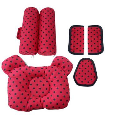 Imagem de Protetor Cinto +Travesseiro Plagiocefalia + Rolo Segura Bebe - Luma Co