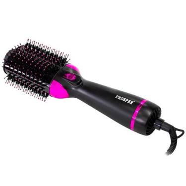 Imagem de Escova Eletrica Prosper P-5800 com 1.500 Watts Bivolt - Preto/Rosa