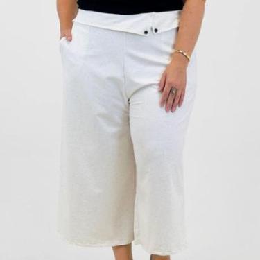 Imagem de Calça Juanna Plus Size Pantacourt em Moletinho Feminina-Feminino
