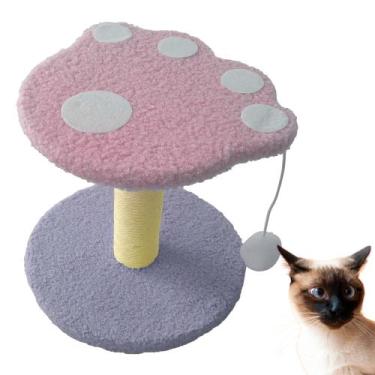 Imagem de Arranhador para Gatos Bola Brincadeira Arranhar Brincar Pet Shop Sisal