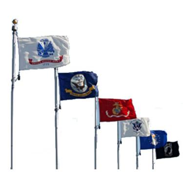 Imagem de Atacado lote 5 ramos conjunto militar e bandeiras de poliéster Pow Mia 2x3 2'x3'