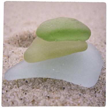 Imagem de 3dRose Mouse pad LLC 20,3 x 20,3 x 0,63 cm de vidro do mar, azul e verde (mp_107325_1)