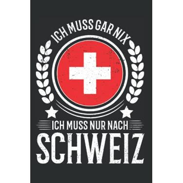 Imagem de Schweiz Reise Notizbuch: Schweiz Urlaub Reise Geschenk / 6X9 Zoll / 120 Karierte Seiten Seiten