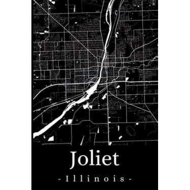 Imagem de Joliet Illinois: Your city, your region, your home! | Composition Notebook 6x9 plaid 120 pages
