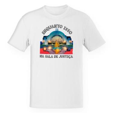 Imagem de Camiseta Unissex Enquanto isso na sala de justiça - Alearts, EG