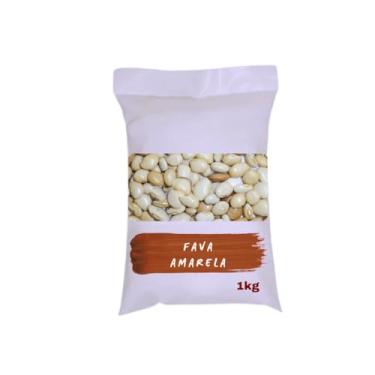 Imagem de Fava Amarela, Leguminosa Natural, 1kg