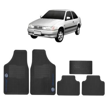 Imagem de Tapete Automotivo Carro Volkswagen Versátil Borracha 5 peças, Logus