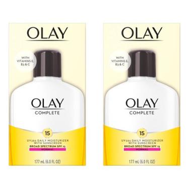Imagem de Loção Hidratante Olay Complete All Day SPF 15 - 2 Unidades de 180mL