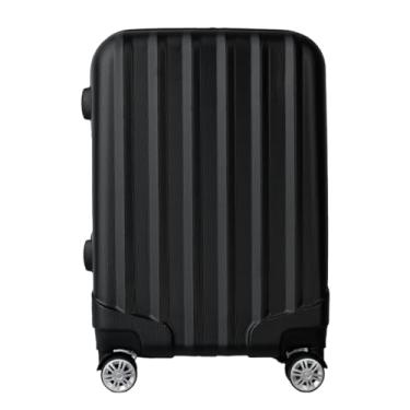 Imagem de Mala de Viagem de Bordo Silent Noronha 10kg - Padrão ANAC | Rígida em ABS | 4 Rodas Duplas 360° | Cadeado Numérico Integrado | Leve e Resistente (Cor Preto)