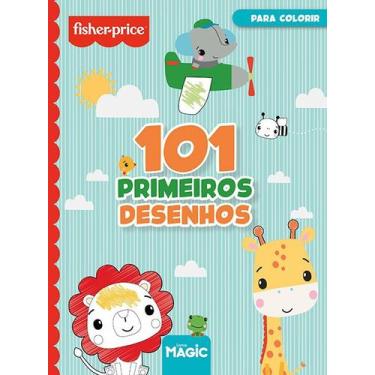 Imagem de Livro - Fisher-Price - 101 Primeiros Desenhos Para Colorir