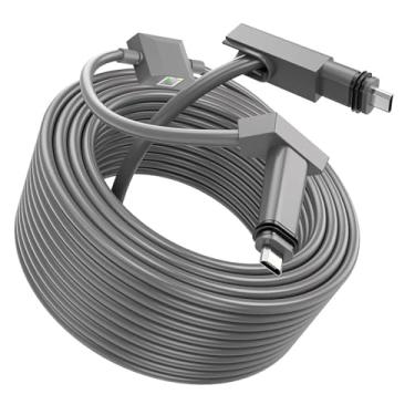 Imagem de GEN 2 CABO 20 Pés, Adaptador Ethernet Starlinkv2, Provo de água IP68, Plugue Play para Starlinkv2 Retângulo Satélite Internet V2 Conexão de Rede Estável Rápida