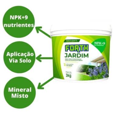 Imagem de Adubo Fertilizante Forth Jardim 3 Kg Gramado Jardineira Vaso