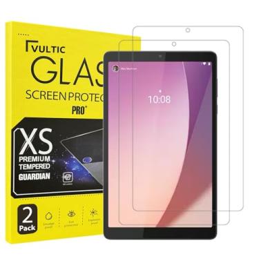 Imagem de Vultic Protetor de tela [2 unidades] para Lenovo Tab M11 / Tab K11 LTE 2024, capa de tablet de vidro temperado suave de 11 polegadas