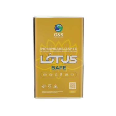 Imagem de Imper. Tecidos solv. Não inflamável Lótus SAFE G&S - Gs Home Solutions
