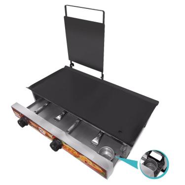 Imagem de Sanduicheira a Gás 30x60 com Prensa mr Fogões