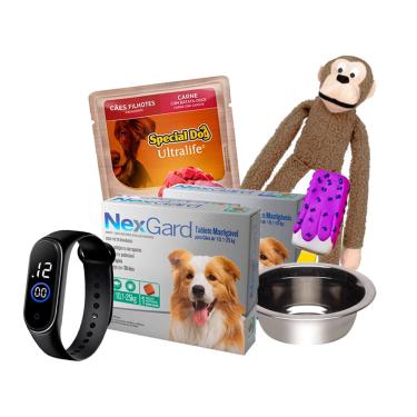 Imagem de Kit 2 Nexgard Antipulgas Cães 10,1 a 25kg C/3 + Brinde
