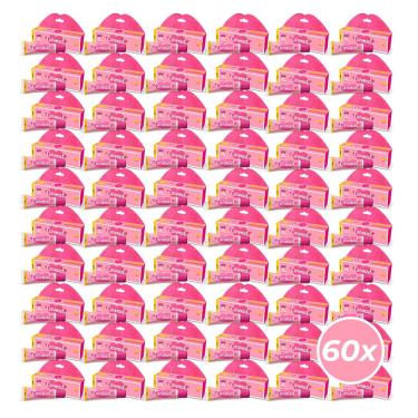 Imagem de Kit 60 Unidades Hidratante Labial Carmed Bff Rosa Glitter 10g