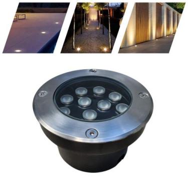 Imagem de Balizador Led Smd 12w Bivolt Spot Embutir Piso Chão Gramado - CBC