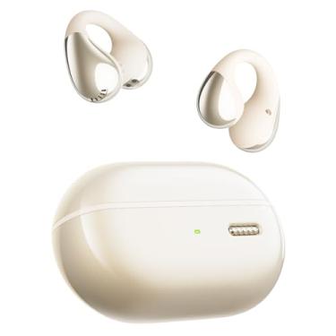 Imagem de SoundPEATS PearlClip Pro Fones de Ouvido Bluetooth 5.4 de Ouvido Aberto com Presilha, IPX5 à Prova d'Água, 24H de Bateria, Controle por APP, Fones Esportivos para Corrida, Ciclismo e Fitness