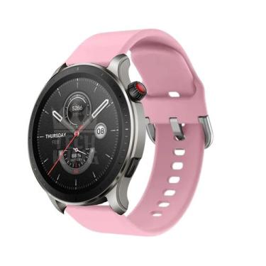 Imagem de Pulseira De Silicone Com Fecho Para Smartwatch Amazfit Gtr 4 - TECH KI