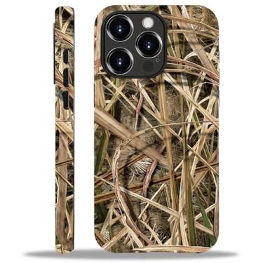 Imagem de YiXinBB Capa para iPhone 13 Pro Max à prova de choque mulheres homens capa protetora híbrida de silicone, M02 caça de aves aquáticas camuflagem G5