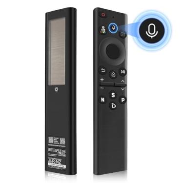 Imagem de BN59-01385A para controle remoto de TV solar Samsung, controle de voz recarregável para controle remoto Samsung Frame TV, compatível com Samsung Smart Frame TV, Ultra HD 4K 8K Neo QLED Crystal UHD TV