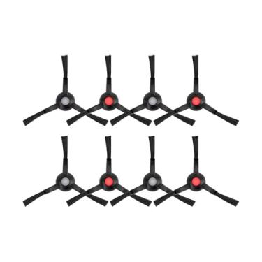 Imagem de (Pacote com 8) escovas laterais Omni S1 Pro compatíveis com aspirador de pó robô Eufy Omni S1 Pro, kit de escova lateral de substituição, escovas de varredura de borda, kit de acessórios de escova de