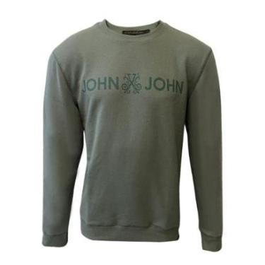 Imagem de Moletom John John New Basic Verde Claro-Masculino