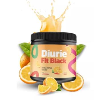Imagem de Diuriefit Black Original - 210g Sabor Laranja c/Nota Fiscal