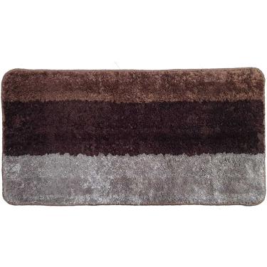 Imagem de Jogo de Quarto Tapete Macio 2 Peças Antiderrapante Cappucino