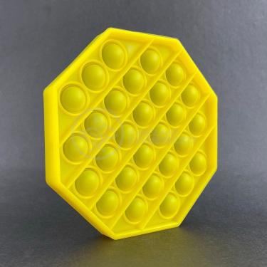 Imagem de Pop It Octogonal Bolha Sensorial Amarelo