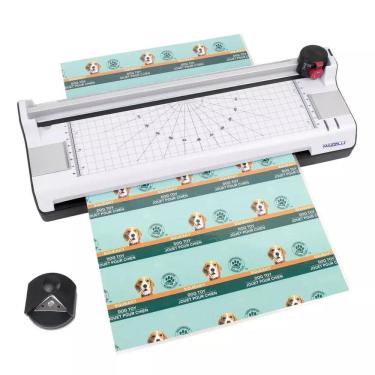 Imagem de Plastificadora Nova Laminadora Refiladora A4 Ma320 3X1