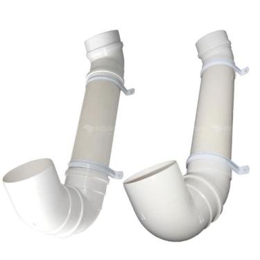 Imagem de Kit bebedouro e comedouro p/ cães e gatos 4 lts pvc 60 cm - madareli