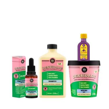 Imagem de Kit Lola Densidade Sh 250ml + Mascara 250ml + Tônico Noturno 250ml + P