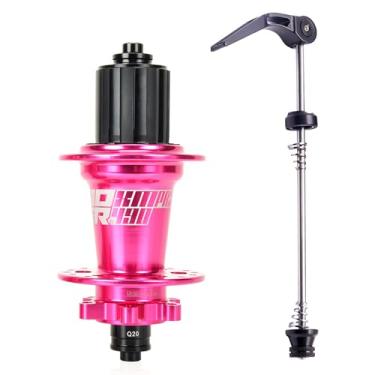 Imagem de Substituição para Koozer XM490 MTB Cubo traseiro 5 x 135 mm, 32 furos 6 parafusos de liberação rápida (QR) Hub HG compatível com Sram 8-12 Speed & Shimano 8-11 Speed
