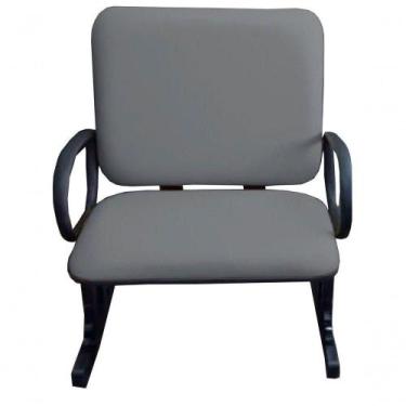 Imagem de Cadeira Para Escritório Para Obesos Até 250kg Cinza - DESIGN OFFICE MÓ