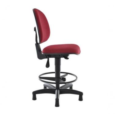 Imagem de Cadeira Executiva Base Caixa com Back System Office Vermelho - DESIGN 