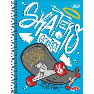 Imagem de Caderno De 01 Materia 96f D+ Mais Masculino Capas Sortidas - Tilibra