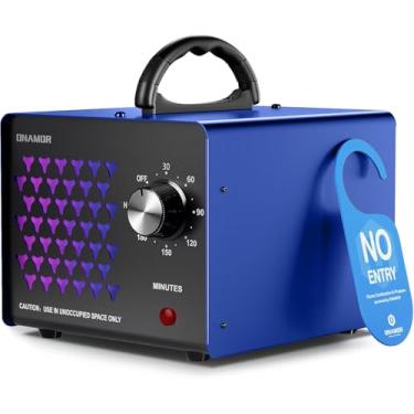 Imagem de onamor Gerador De Ozônio Onamor, Eliminador Odores 70000Mg, Máquina Alta Capacidade Para Remoção Até 560 M², Ozonizador Ionizador Fumaça, Carro, Porão E Quarto Animais, Azul