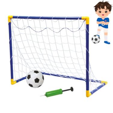 Imagem de Mini Trave de Futebol Meninos 53x32x38cm - Pais & Filhos