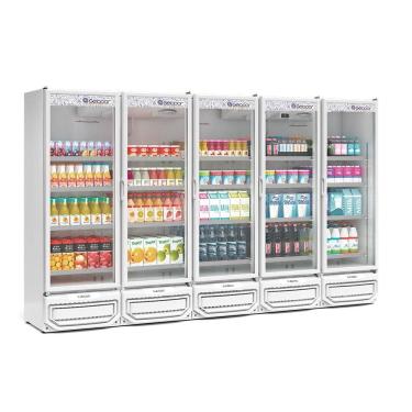 Imagem de Refrigerador Expositor Vertical 2500 Litros Branco 220V Gelopar GCVR-2500