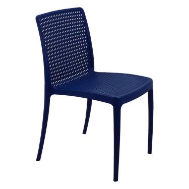 Imagem de Cadeira Tramontina Isabelle Eco Polipropileno Oceano +clean Azul Yale Tramontina